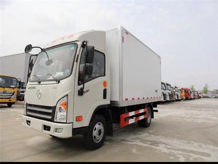 大運(yùn)單排 4.2米冷藏車國六