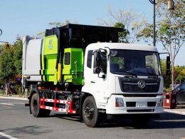 東風天錦可缷式垃圾車